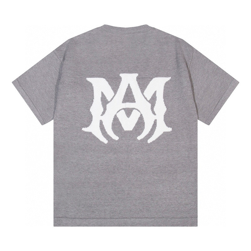 AMIRI MA Short Sleeve Sweater