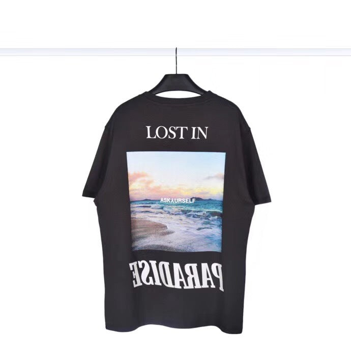 Askyurself T-shirts Short-Sleeved T-shirt for Men