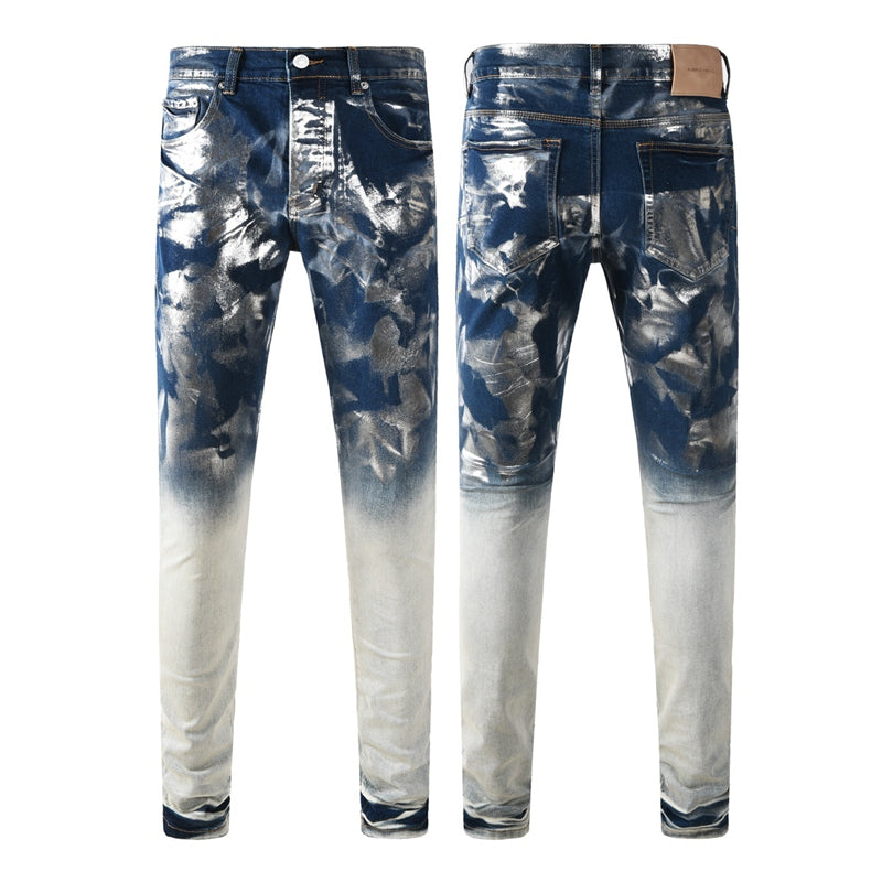 PURPLE  Fashion Jeans 9134