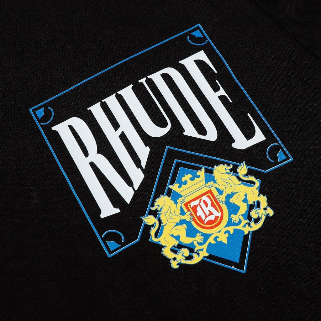 Rhude T-shirt Micro Standard Poker Printed Short Sleeve T-shirt