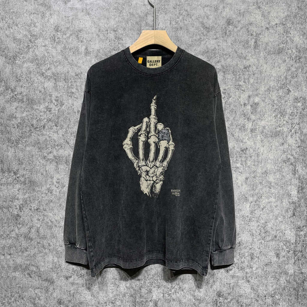 Gallery Dept Long Sleeve Shirt Vintage T Shirt Washed and Worn Vintage Long Sleeve T-shirt