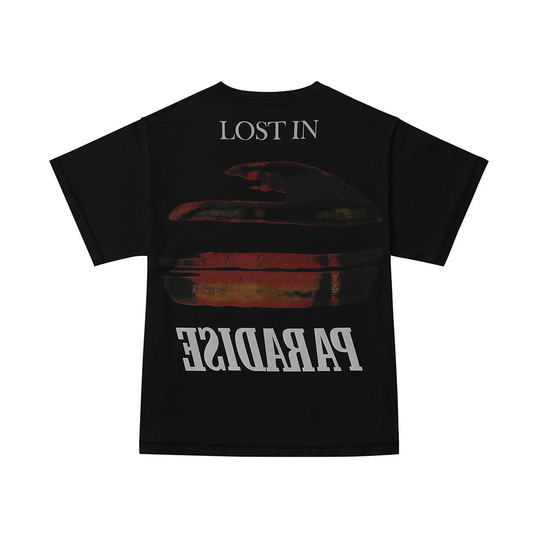 Askyurself T-shirts Summer Loose Casual Short Sleeve T-shirt