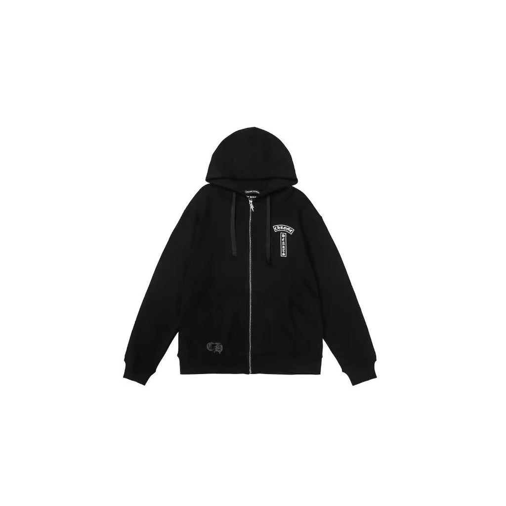 Chrome Heart Hoodie Chromehearts Cross Hooded Zip Sweater