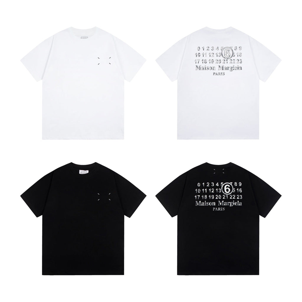 Maison Margiela T-shirt Crew Neck Loose Short Sleeve T-shirt