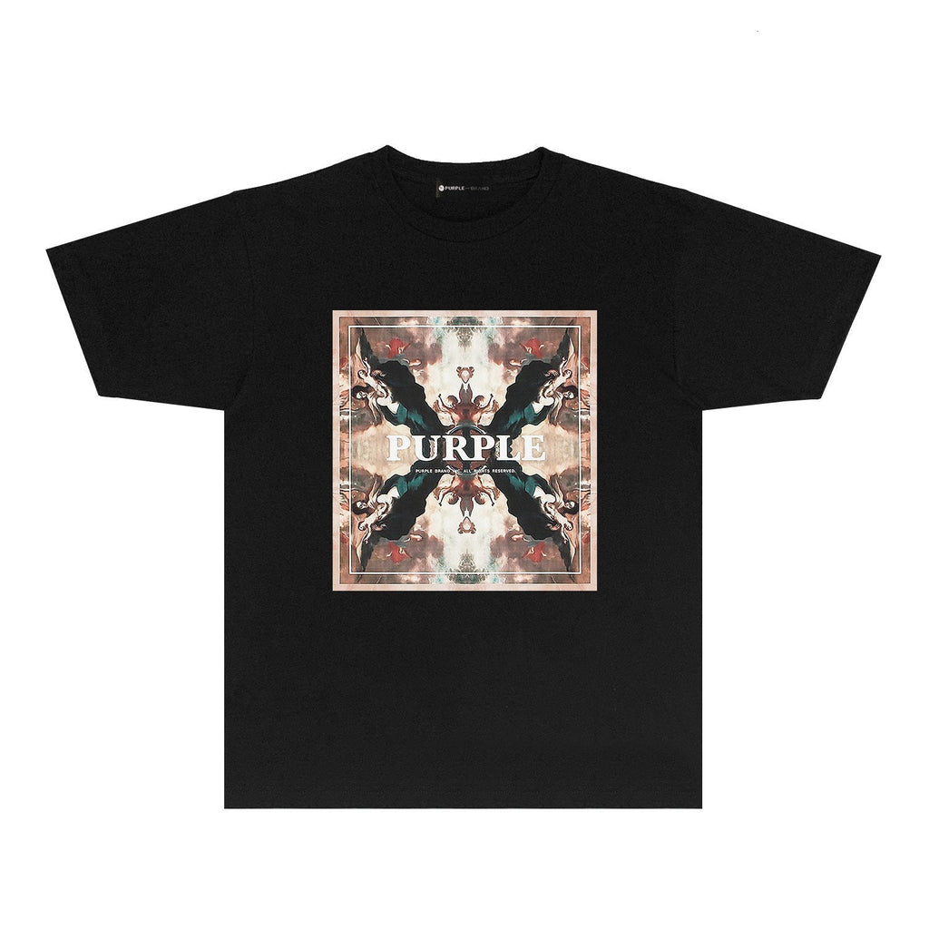 PURPLE  fashion T-shirt